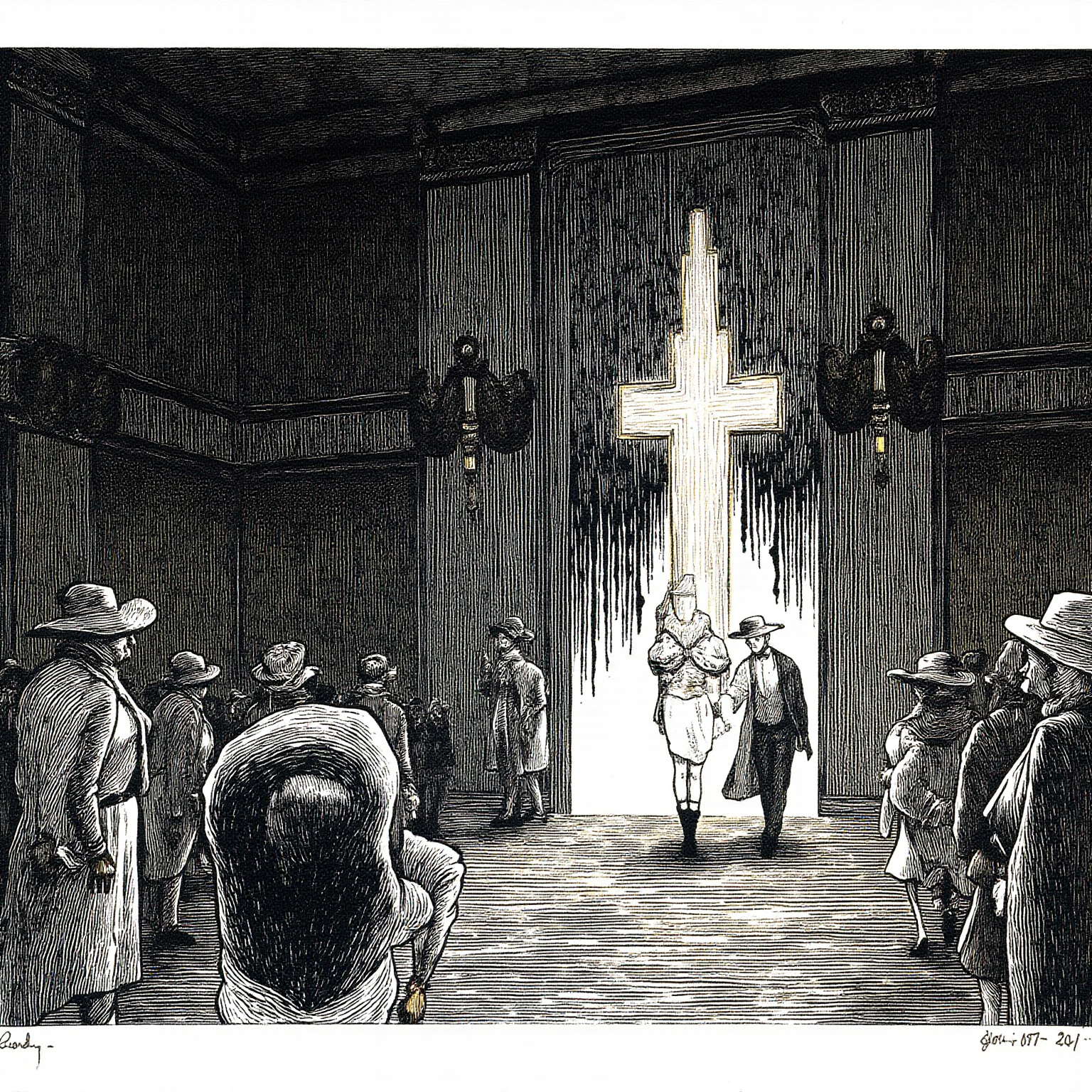I said, "it is absolutely necessary, that you should open that door to us!"