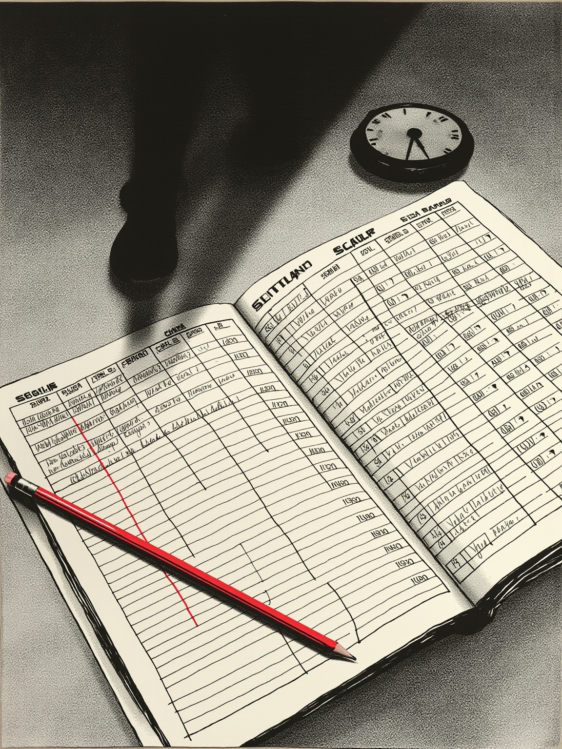 Sayama's body lay across the rail, and the coroner's pen moved across the form as smoothly as if it had been signed by the dead man himself.