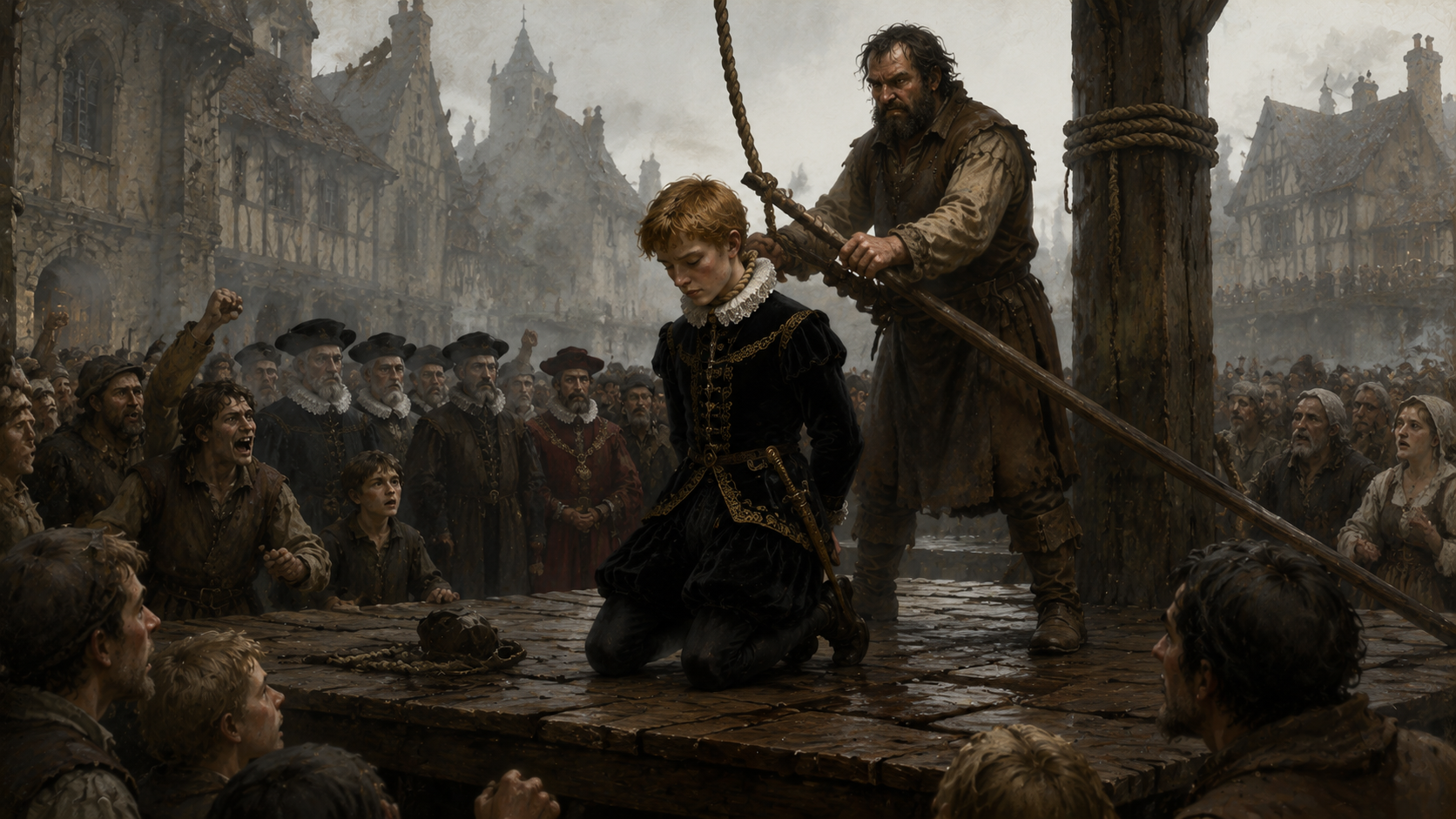 Thou'rt mad yet--poor lad, thou'rt mad yet: would I had never woke to know it again!