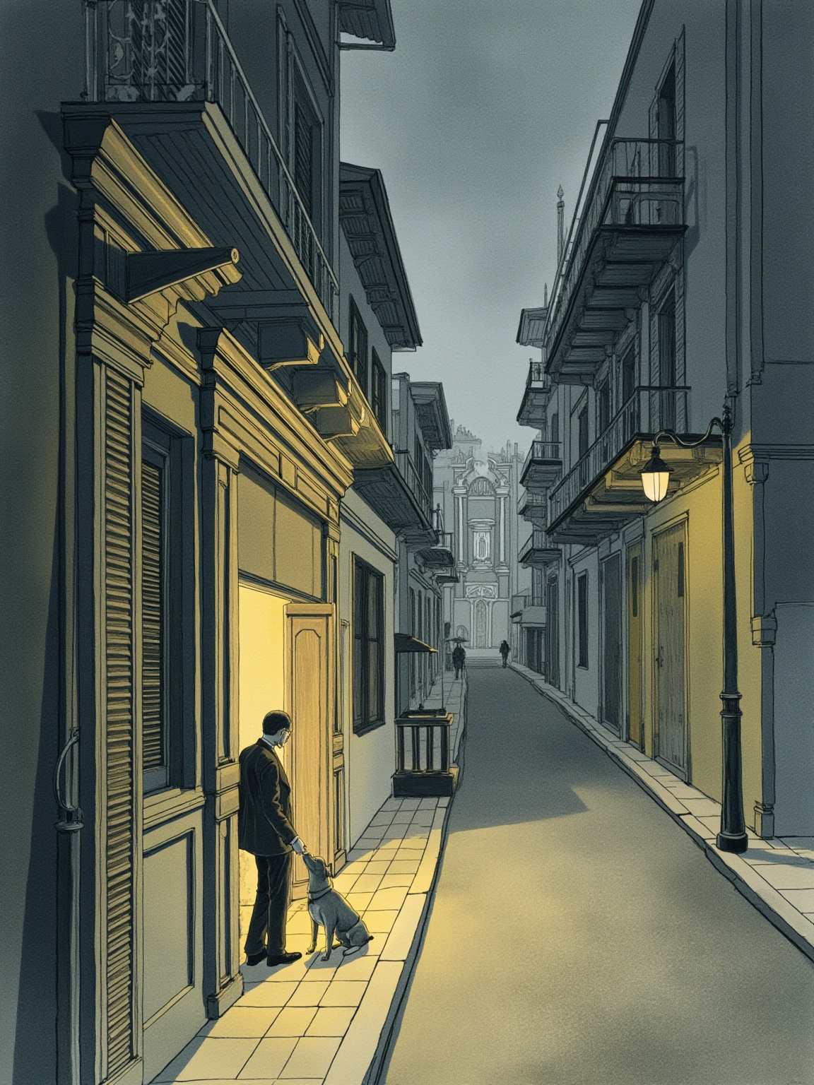 He had been a spendthrift rich man; now he was a provincial man with nothing — not even the fare to go back.