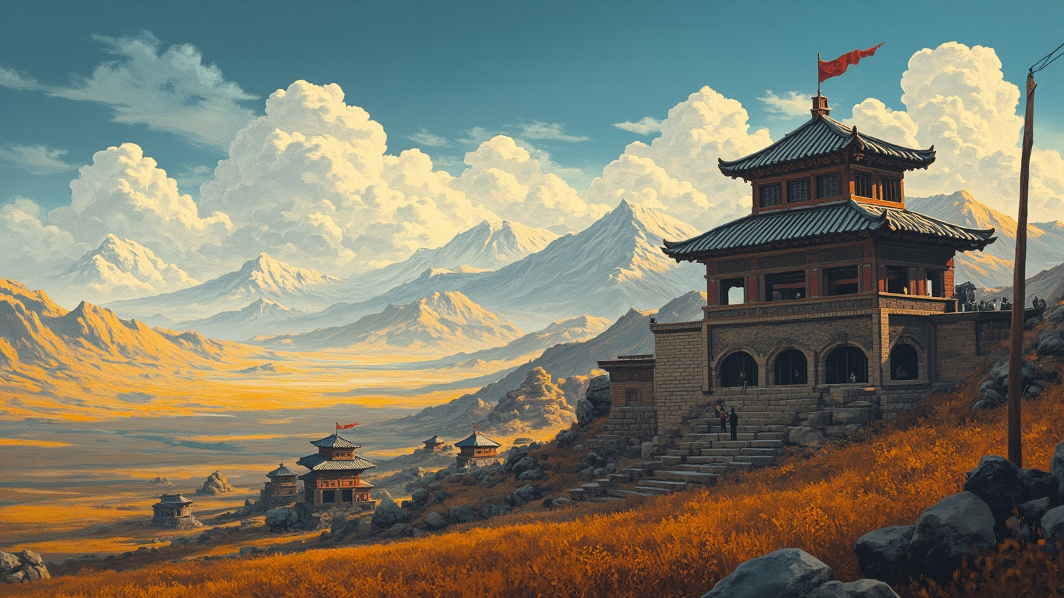 My father was a chieftain, ruler over a handful of villages and a few hundred households—yet to the people of those villages, he was the lord of all beneath heaven.