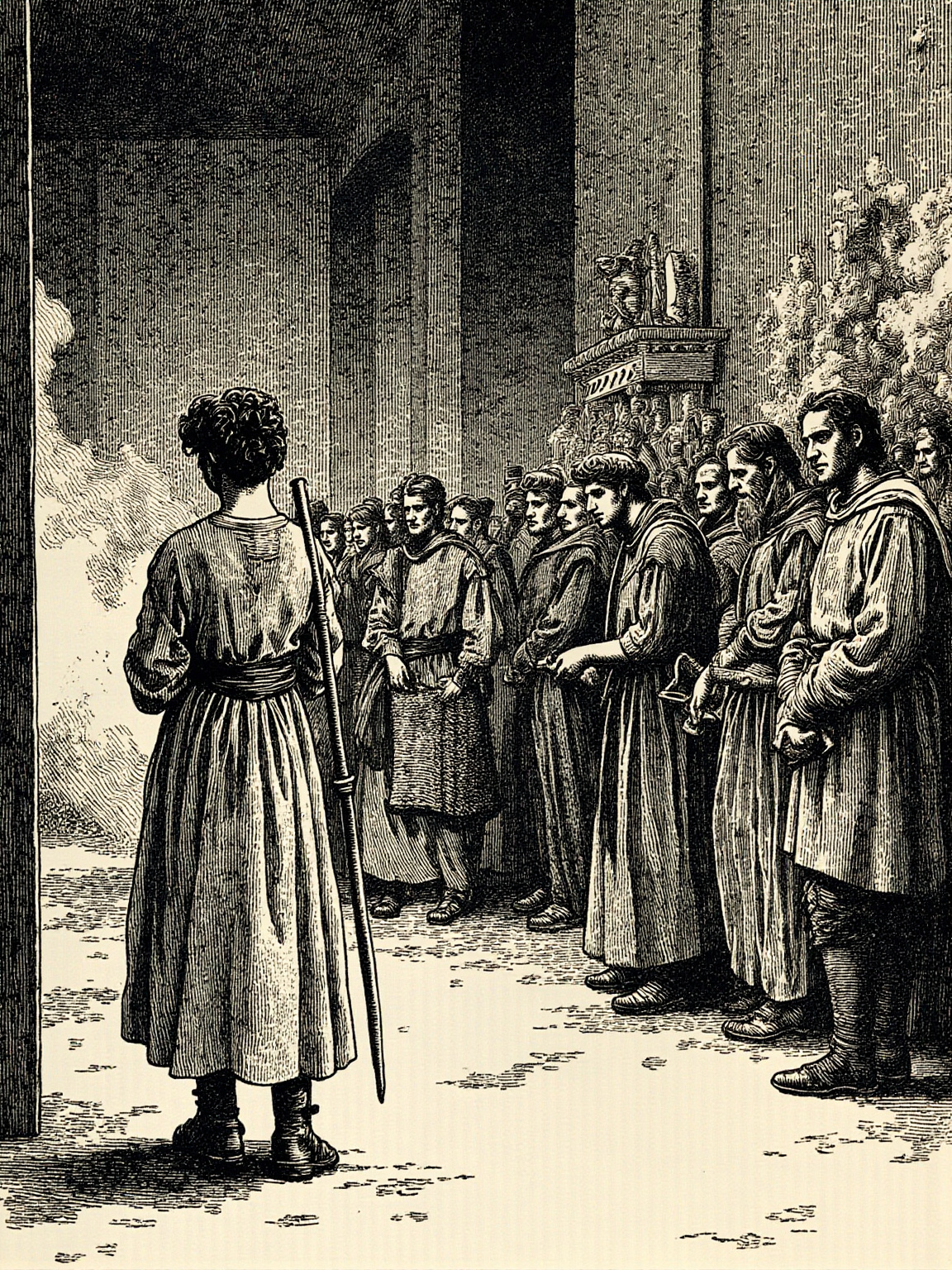 I know you, you Dauphin: you think yourself a clod; but you are not. Will you give me a crown?