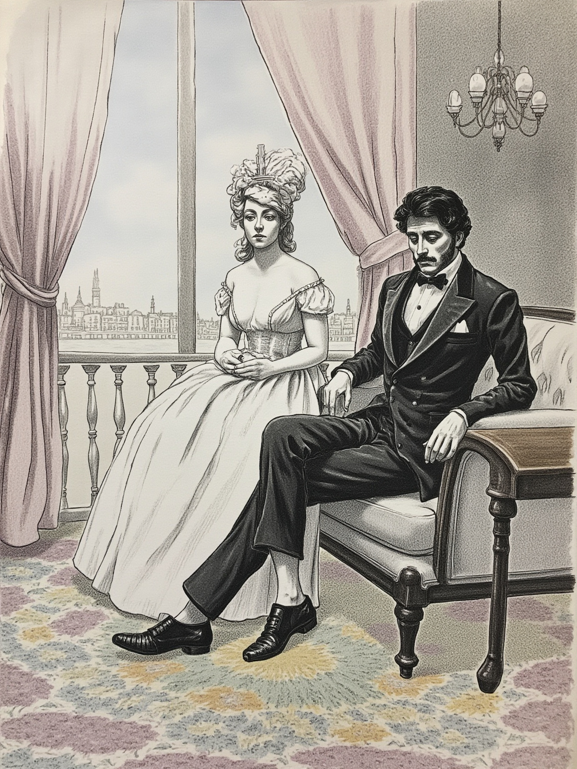 She was like a mistress without the trouble, and a wife without the duties.