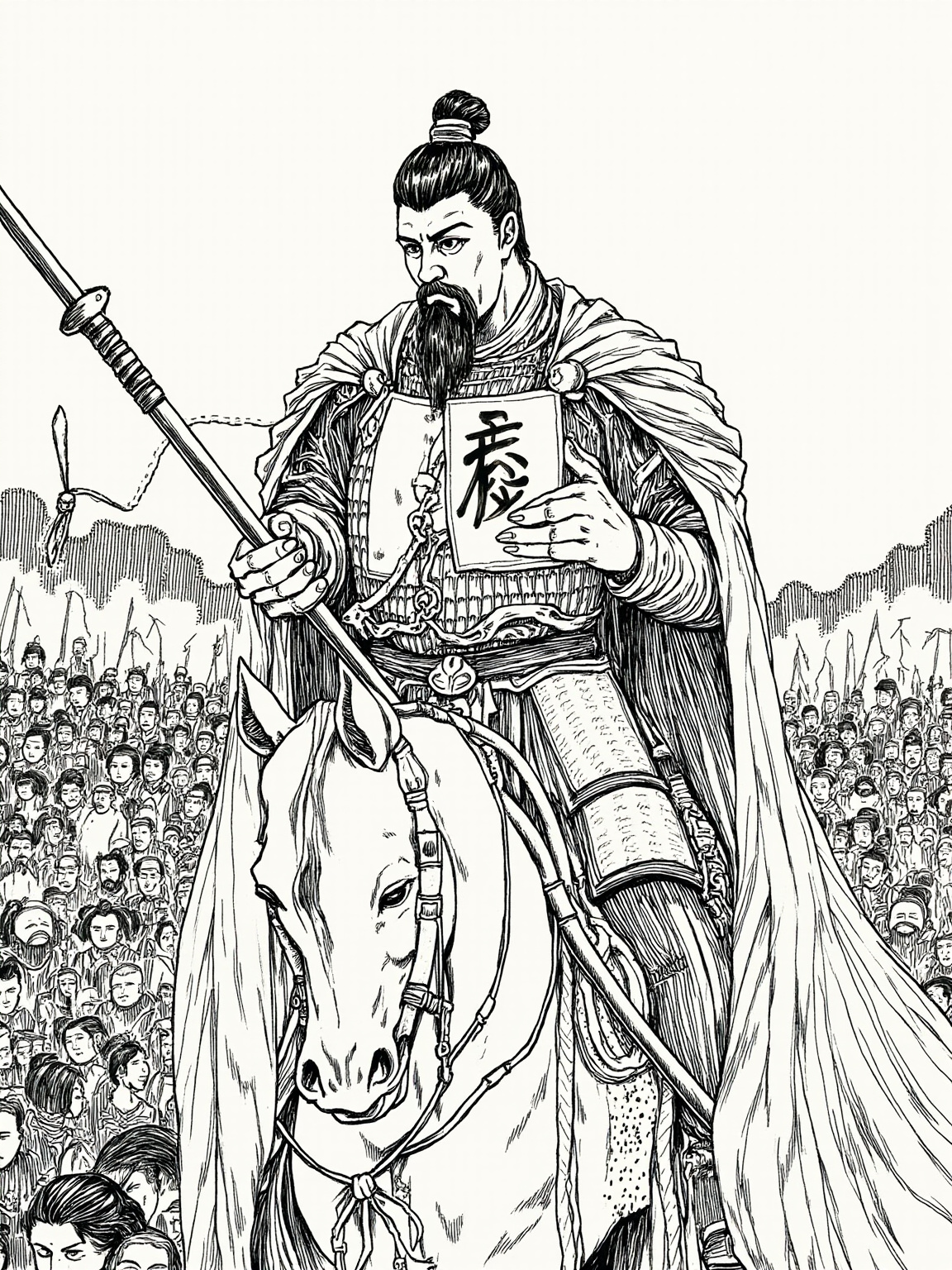 Within a single day, twelve gold tallies came down from the throne. He lifted his face to the sky and sighed: ten years of work, undone in a morning.