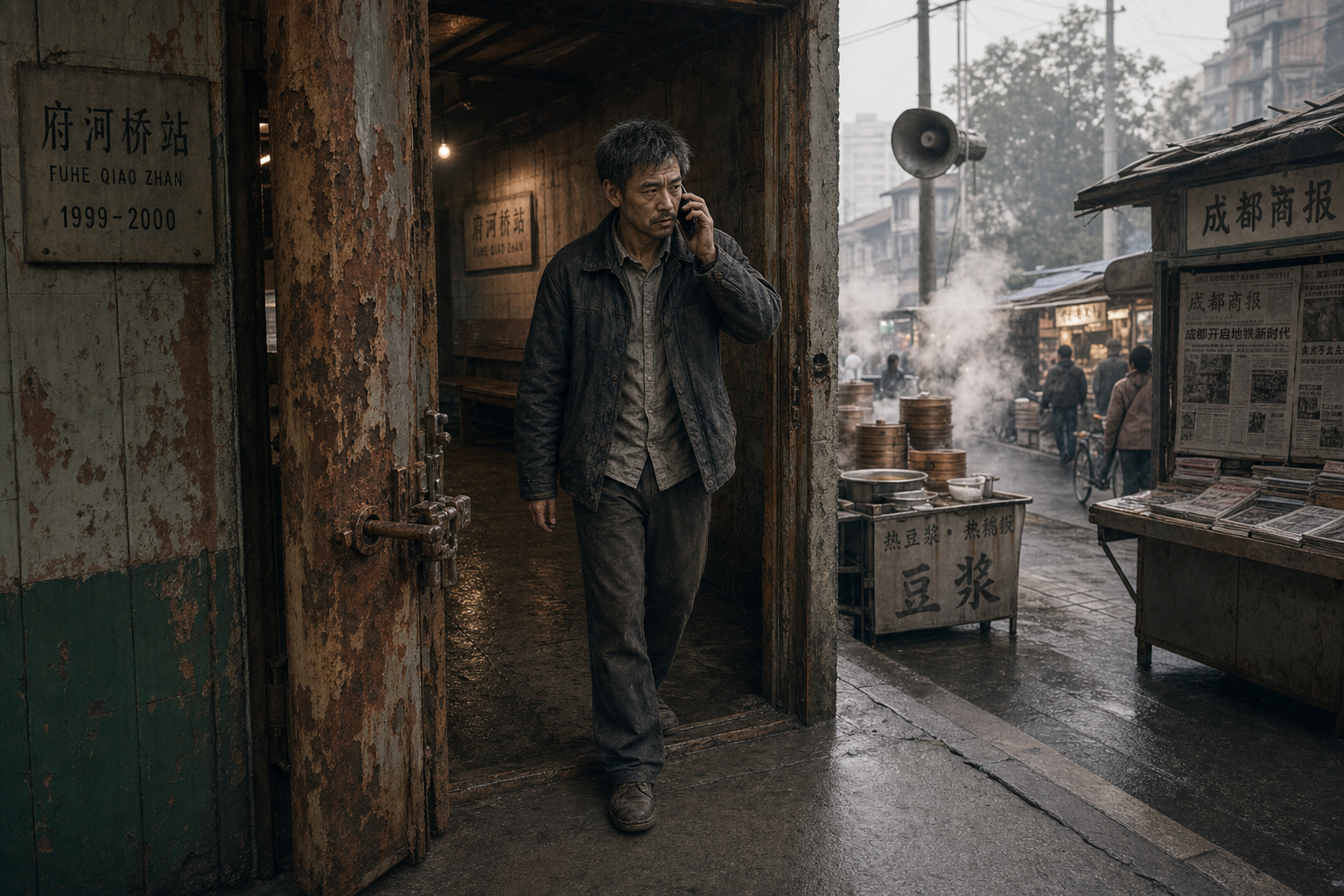 The morning the door opens onto Chengdu