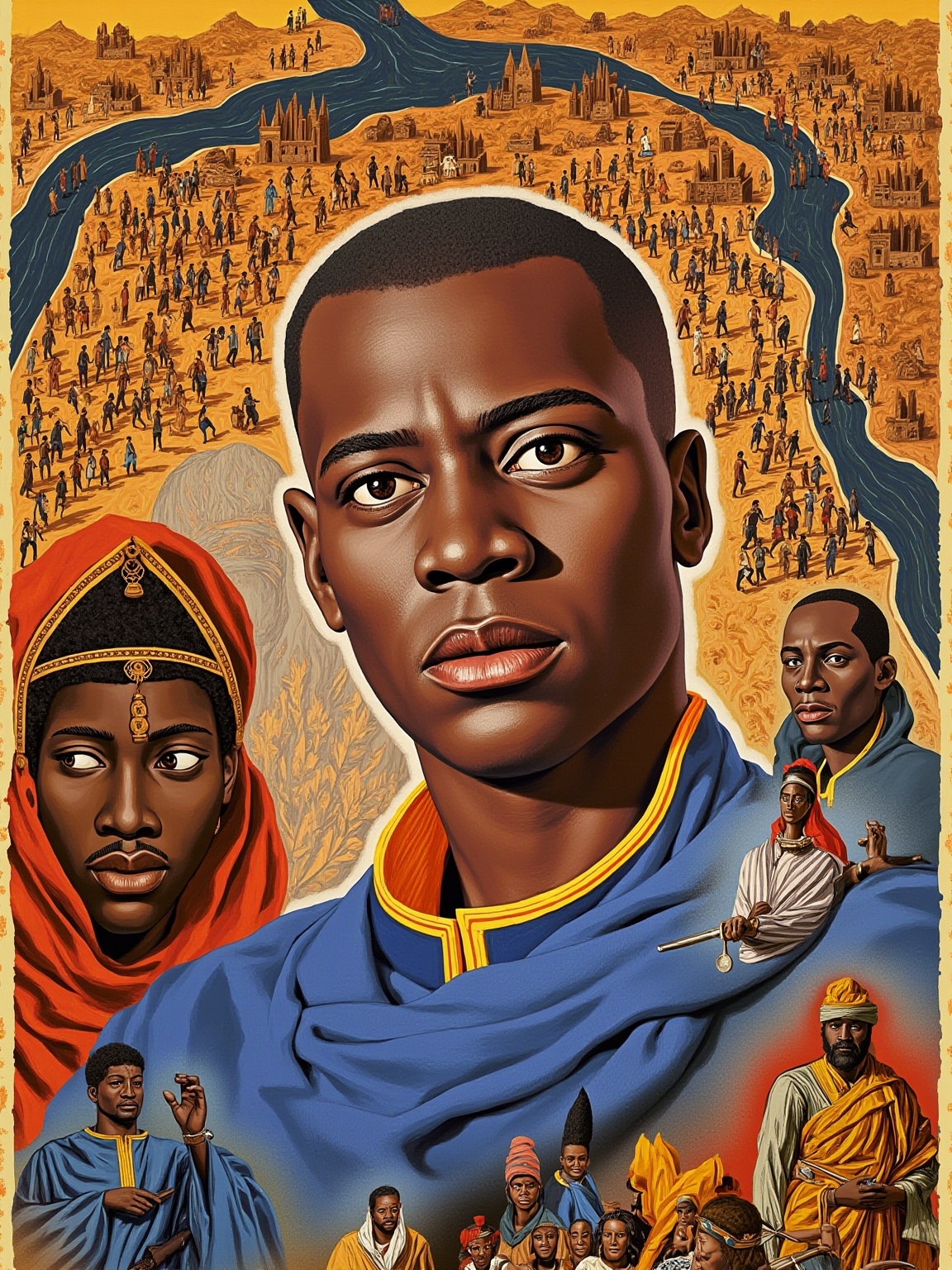 He was a prince, but he had no kingdom; he went from country to country, and everywhere people welcomed him, for destiny weighed upon him and greatness was written on his face.