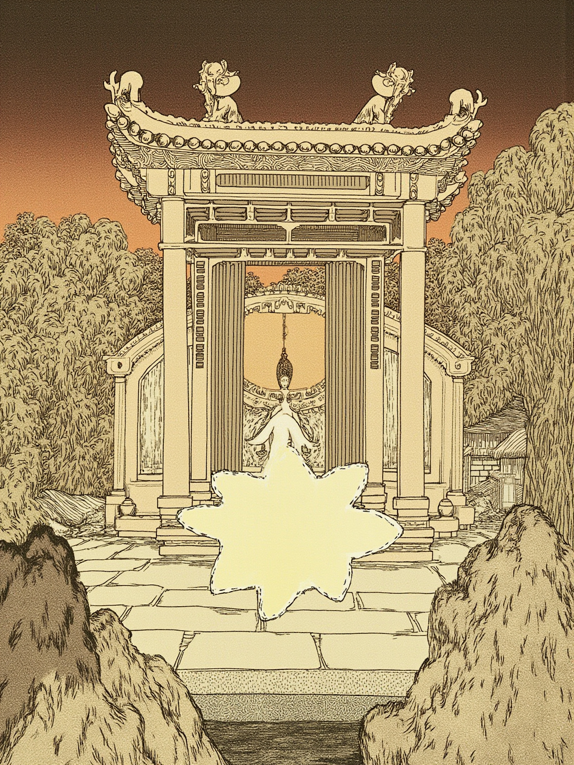 The very year the blocks were sealed away, the mine began to leak — out through Kaifeng, across the sea to Goryeo, and into every storyteller's mouth.