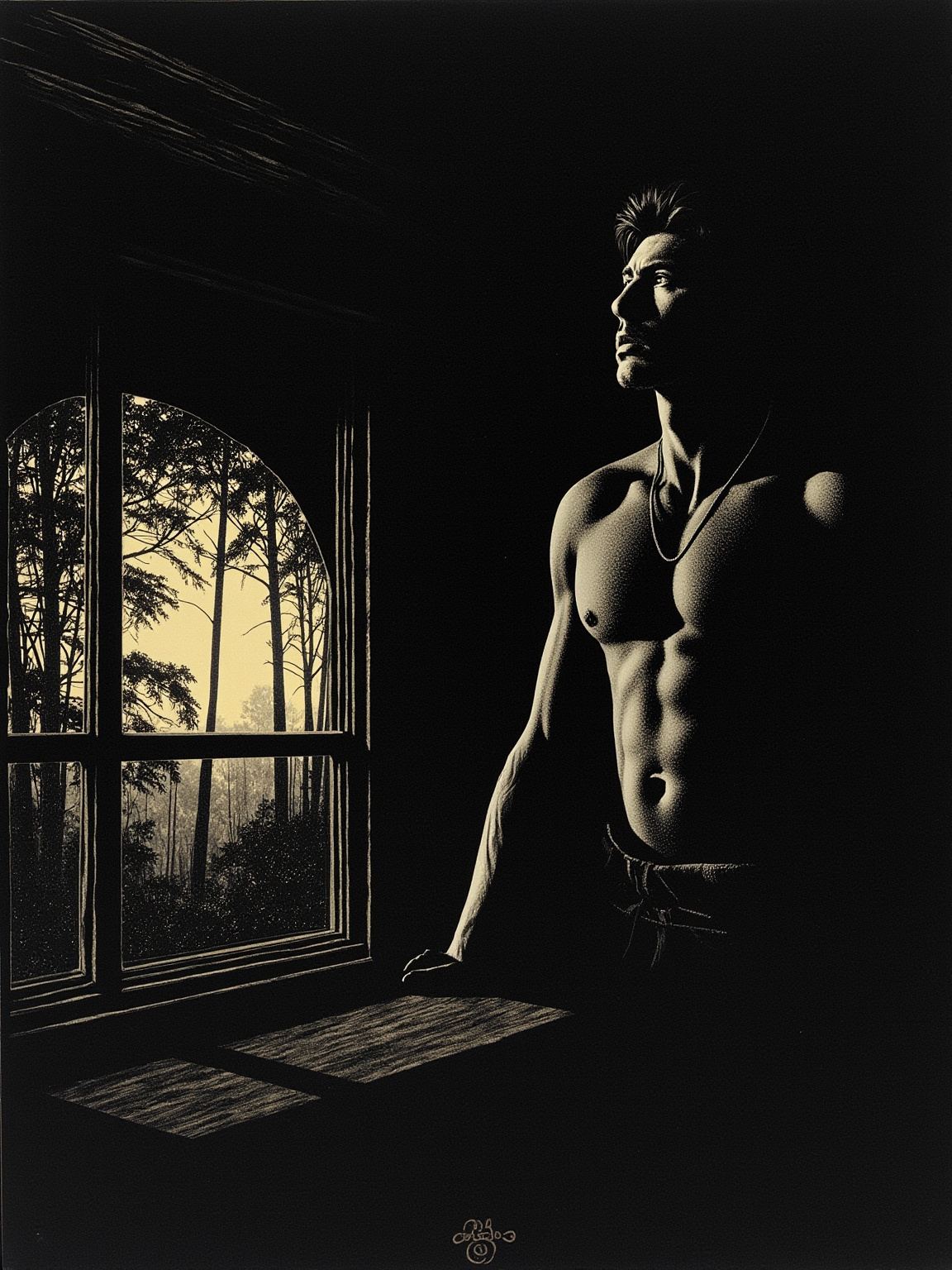 "Then God make me a beast; for, man or beast, I am yours."