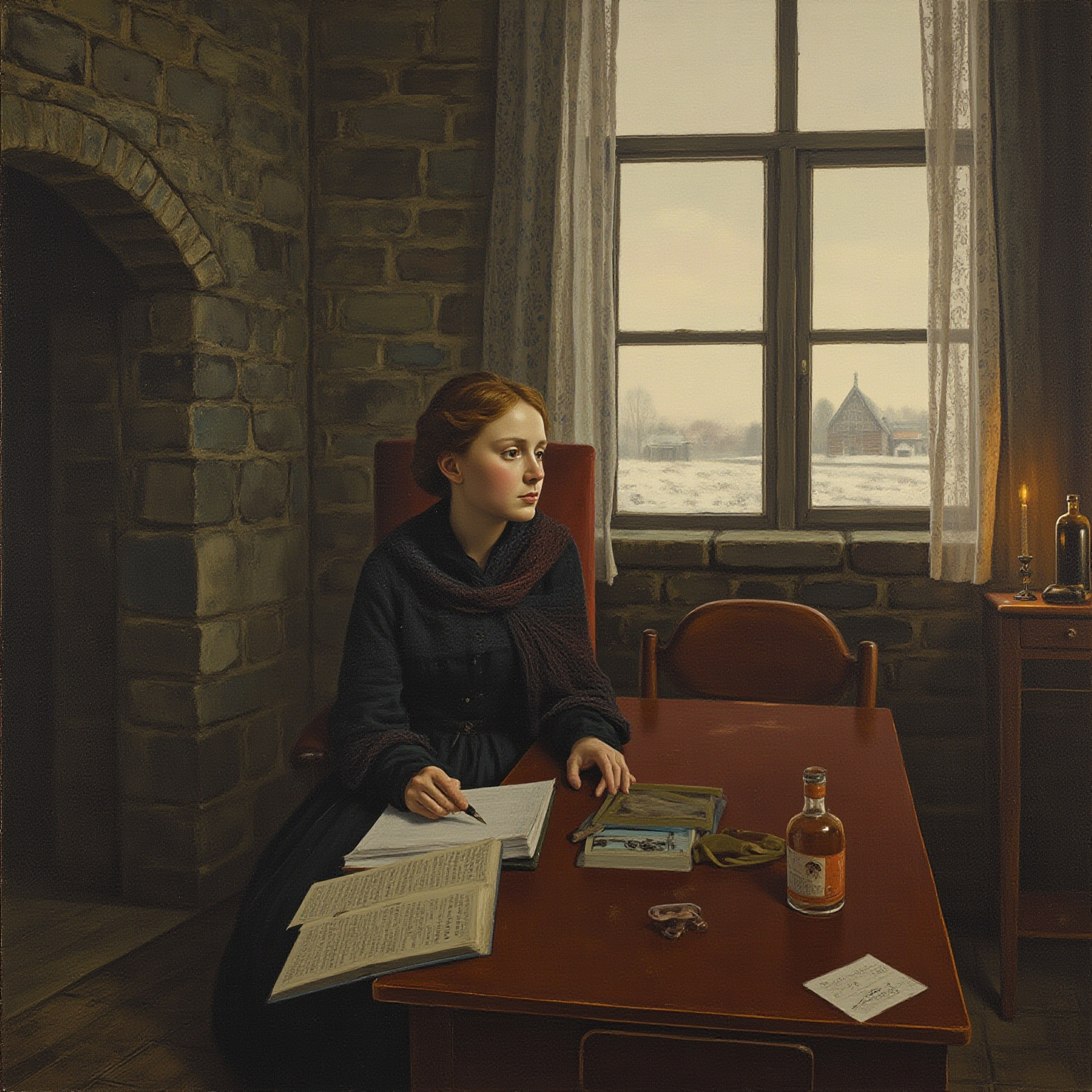 Showing her the book that I still held, in my hand, and pointing to the name on the fly-leaf, but fixing my eye upon her face, I asked,-"Do you know that gentleman?"