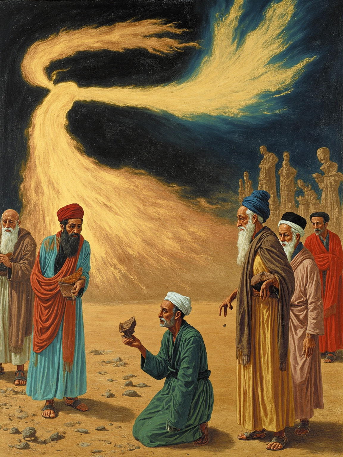 Where wast thou when I laid the foundations of the earth? Declare, if thou hast understanding.