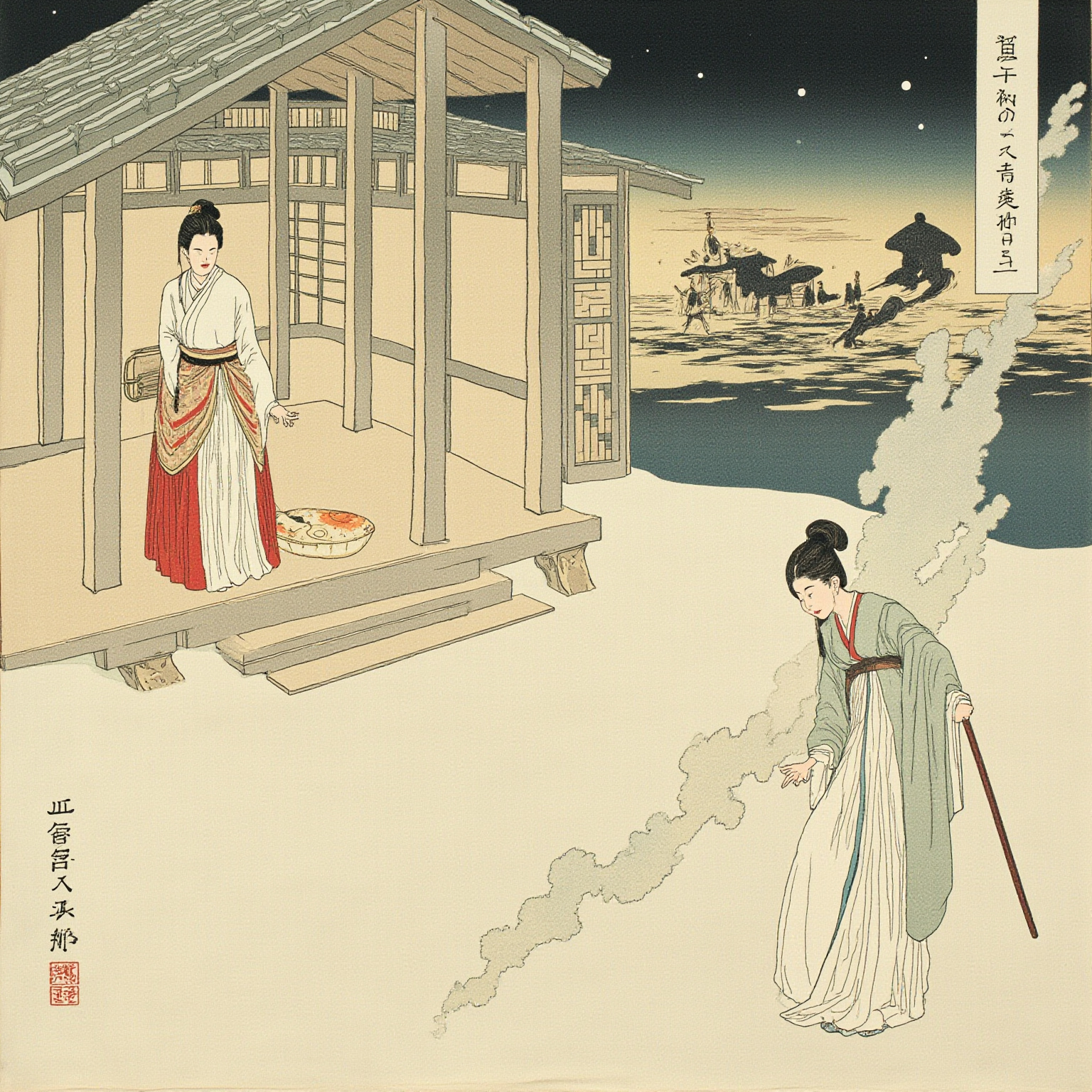 升得最高的人，跌得也最深——落入北国，再无归路。