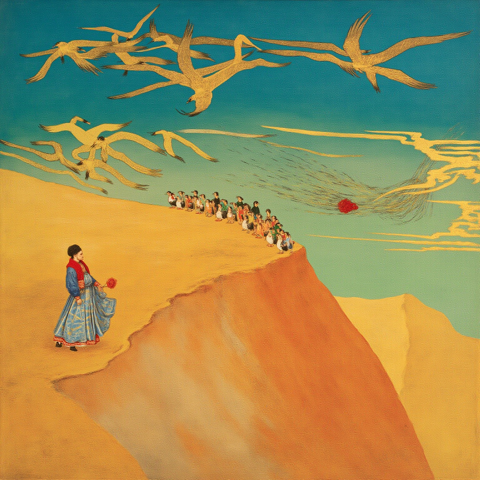 Journey on, for the Beloved is everywhere; let the heart become a mirror, polished bright with love.