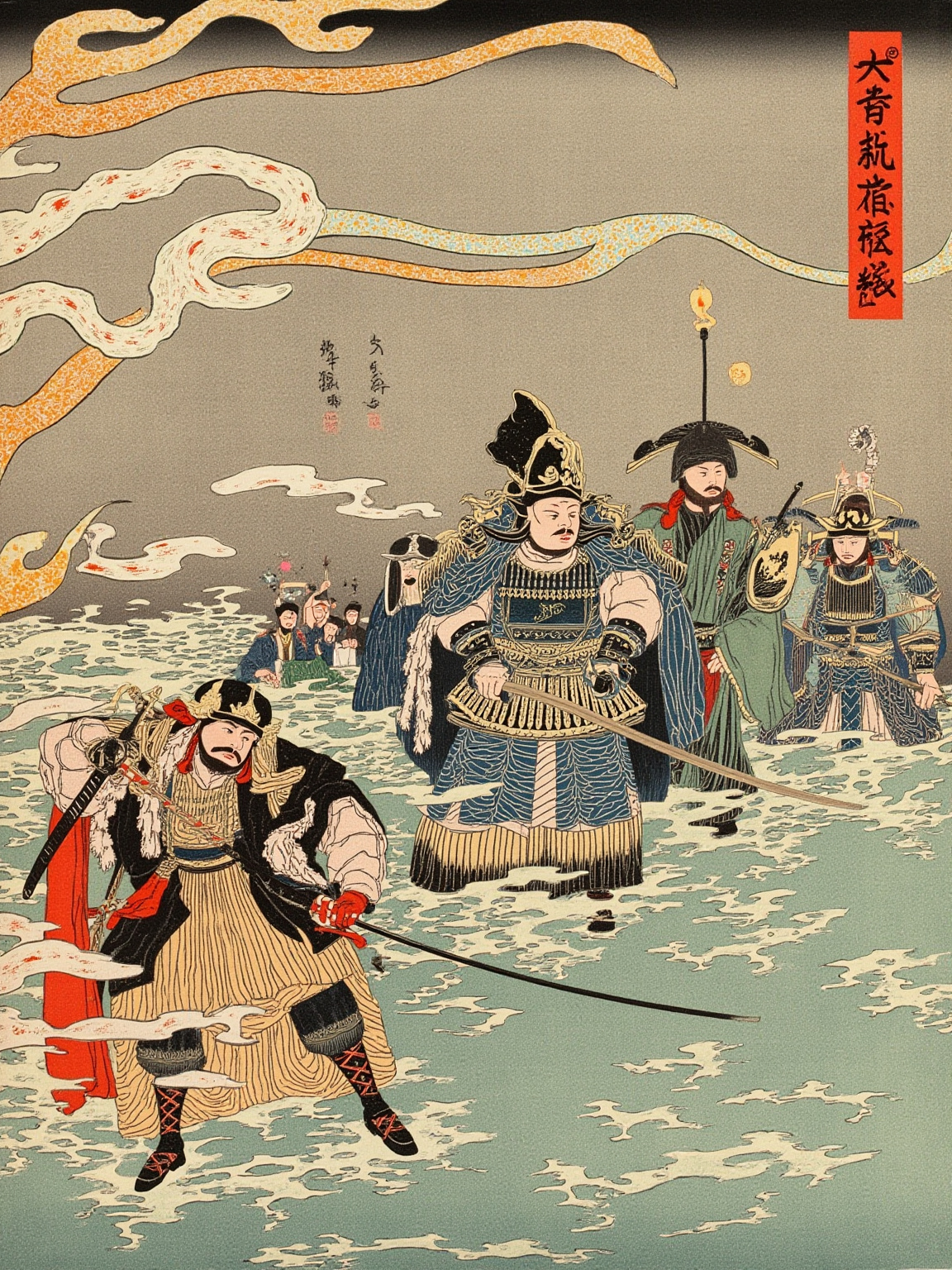 玉梓怨灵之名为读者所闻，所闻再三——然其形其迹，马琴一字不写，唯留她施于里见之祸患。