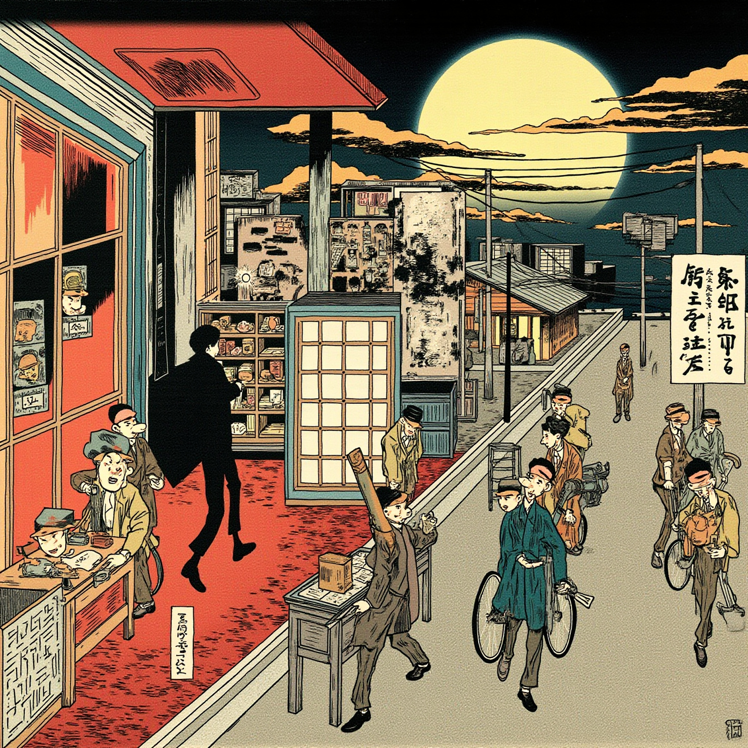 乱步特意为本作立下「不杀人、不用凶器」的规矩：通篇没有血、没有凶器、没有人死在怪盗手下——整本书是一出明快而有玩兴的盗窃与追捕戏，在他阴森的作品序列中是最明亮的一支