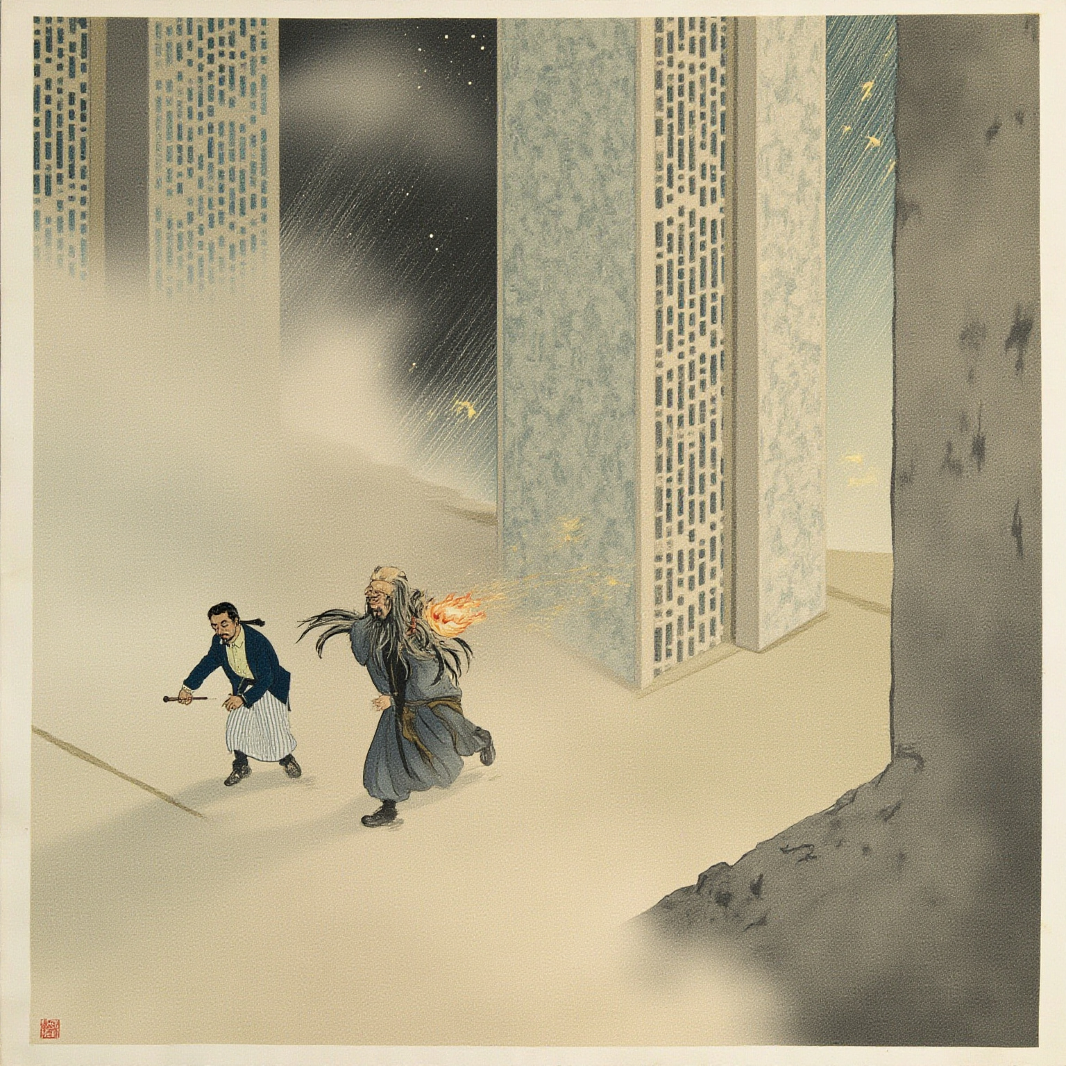 他是从石头里挣出来了,可没能从自己里头挣出来。