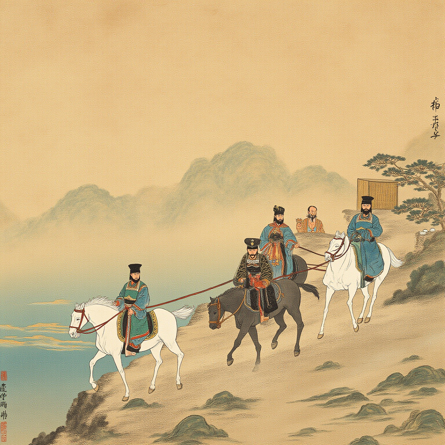 汲冢竹简数十车出，于是《周王游行》见天日。