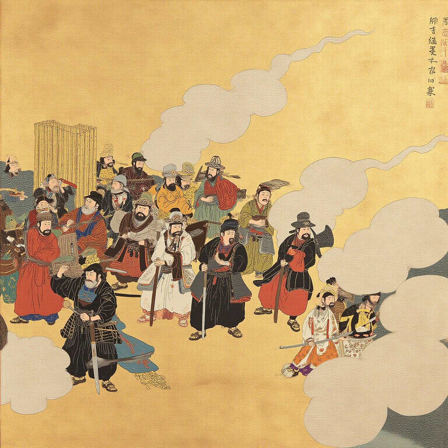 开篇：琵琶法师弹唱起『祇园精舍的钟声，诉说诸行无常』——平清盛凭平定保元·平治之乱的军功崛起，官至太政大臣，将女儿嫁入皇室、外孙安德天皇即位，平氏一门权倾朝野，『非平氏者非人』