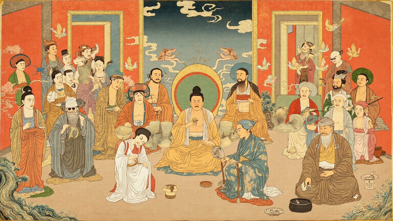 花不著者无所畏著，花著者以有畏著者，是故不着。