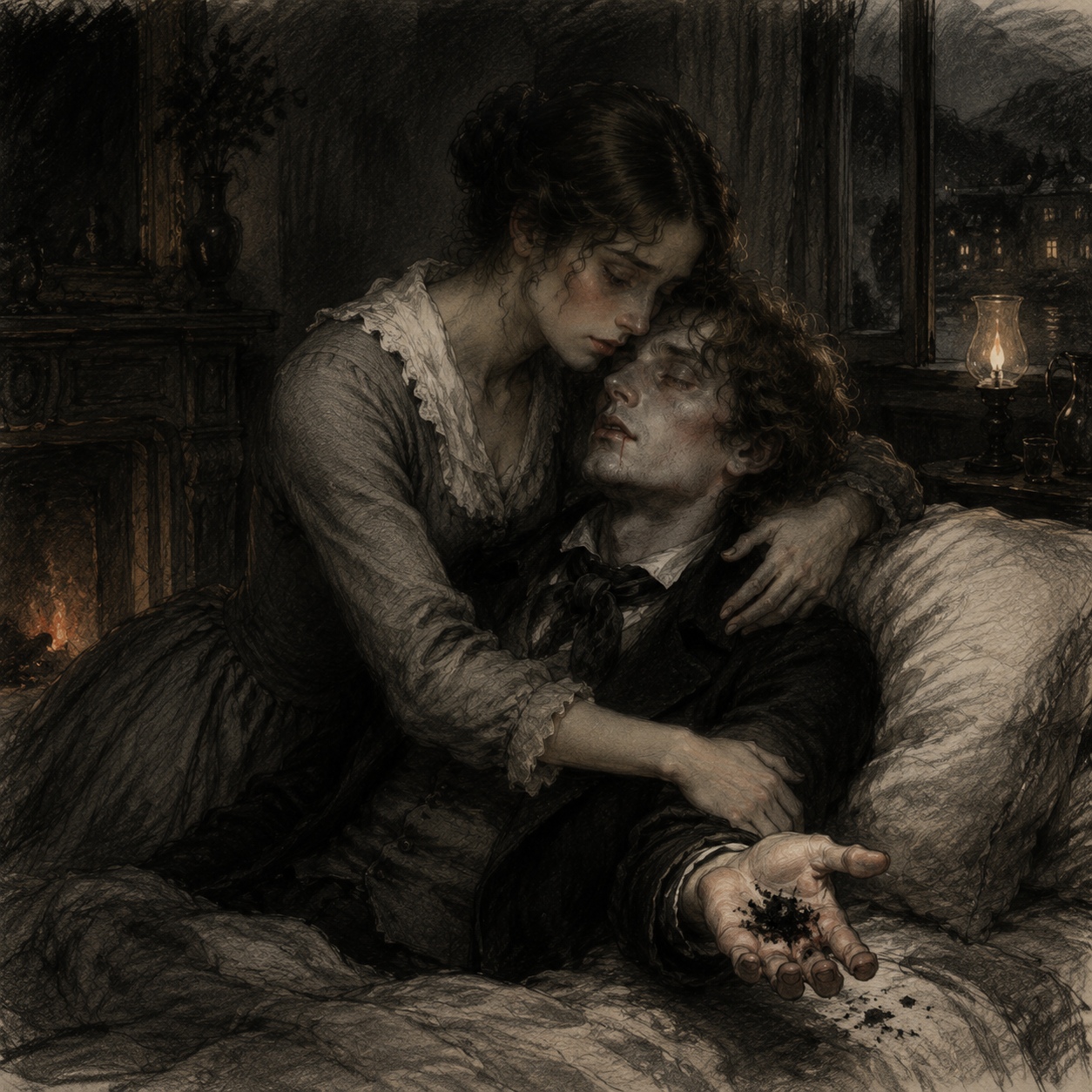 "It was so great a pleasure to watch you sleeping that it brought tears to my eyes."