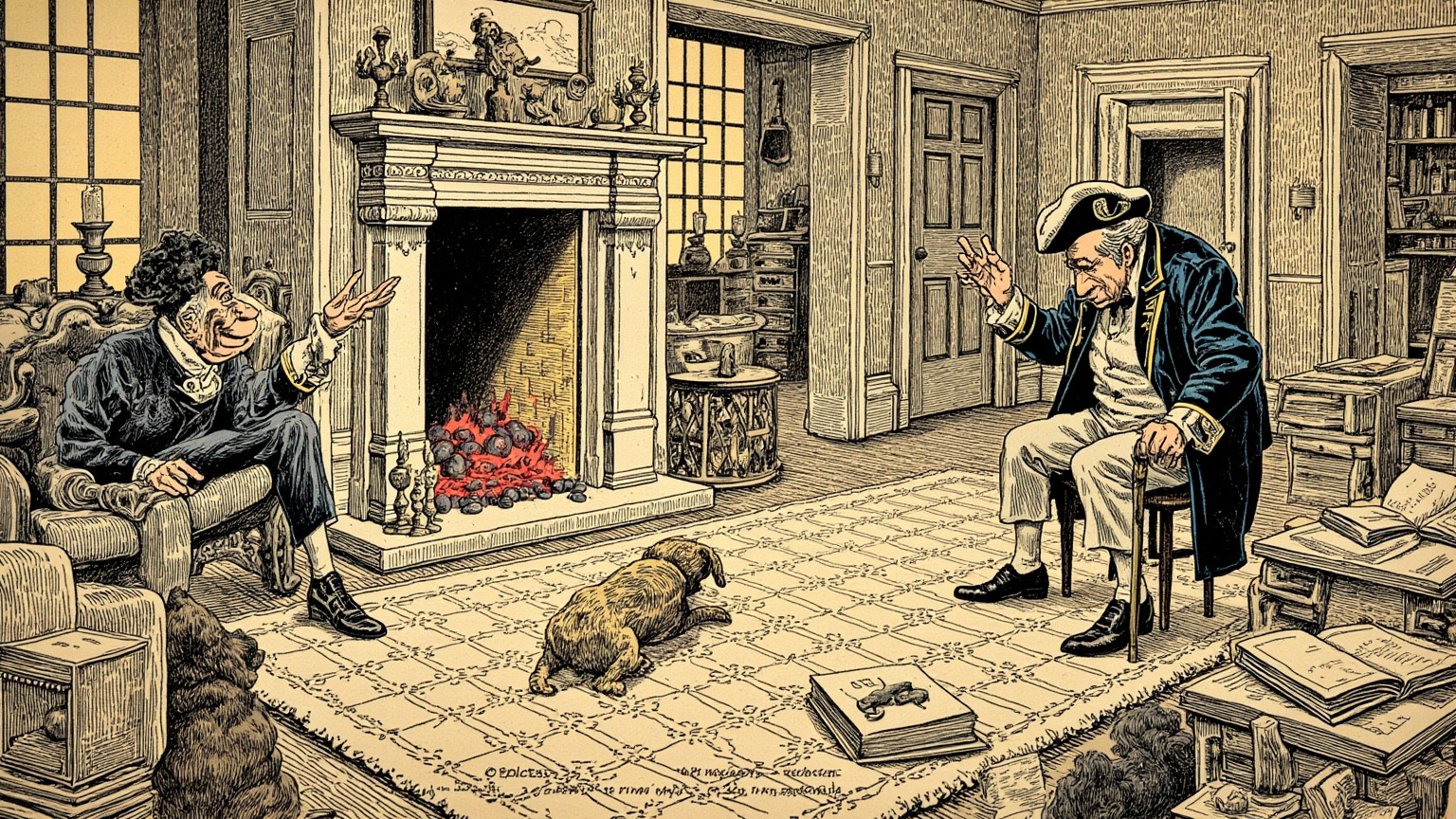 Our family, dear sir, is a little microcosm of opinions, hobbies, and whims.