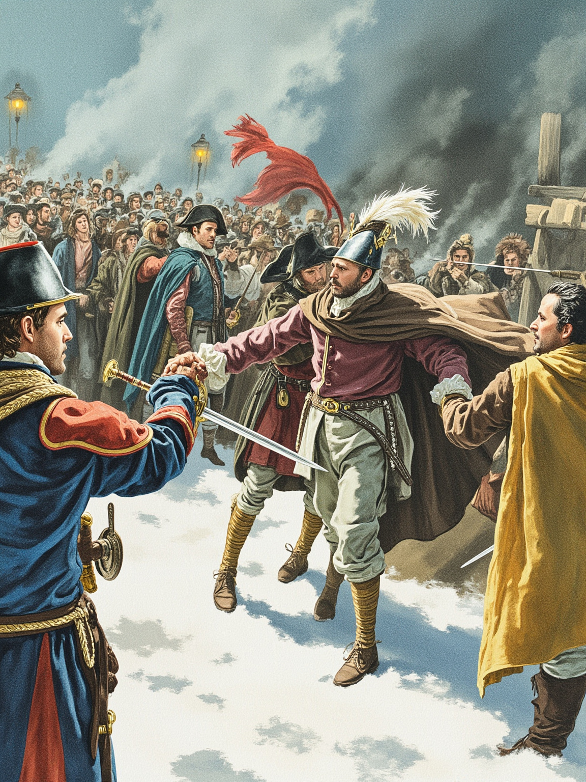"Then I must die like a common criminal by the hand of the London executioner?"