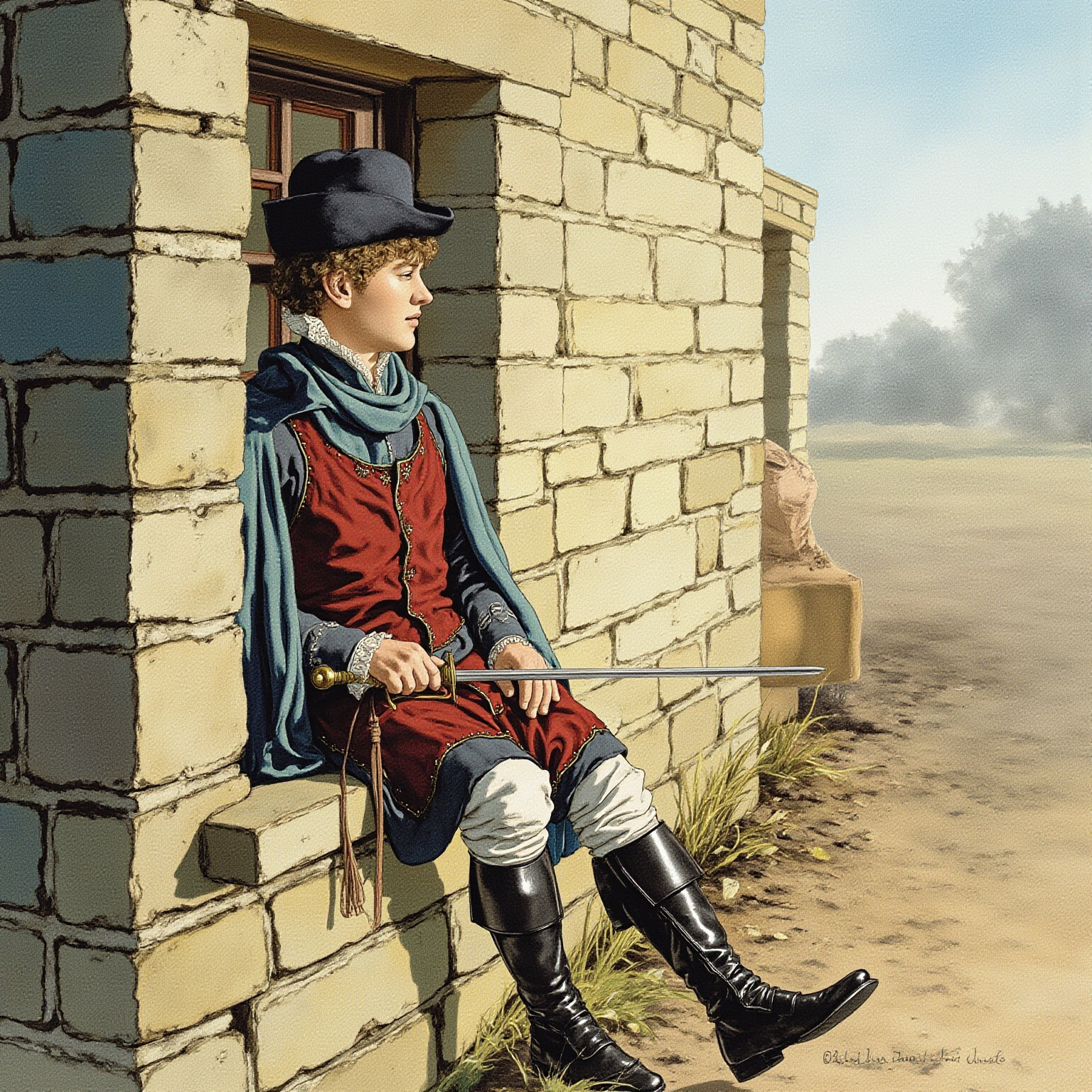 "As happy as it is allowed to one of God's creatures to be on this earth; but say out all you think, D'Artagnan, for you have not yet done so."