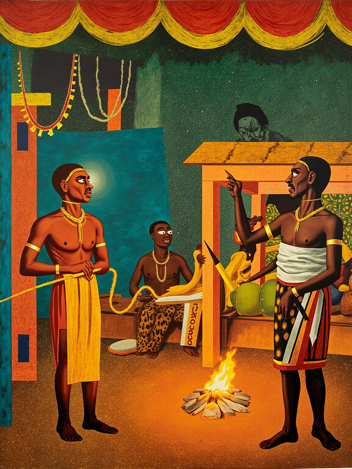 'I have bought all the stories in the world,' said Ananse, 'and I will sell them again to whom I please.'