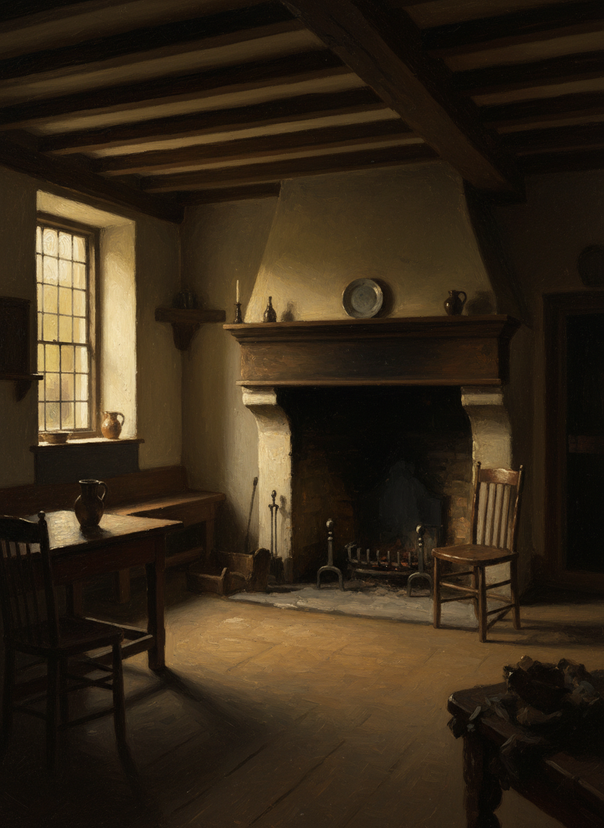 a simple country cottage.