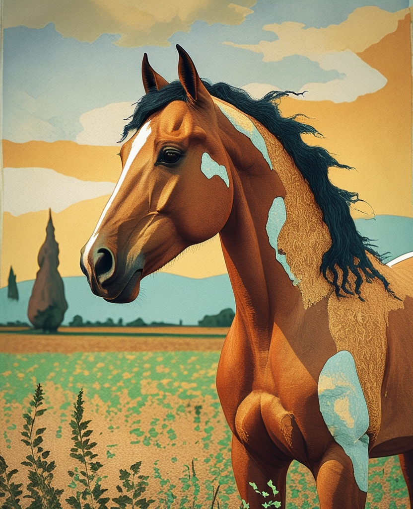 It was a handsome, simple, chestnut horse that you couldn’t take your eyes off of.