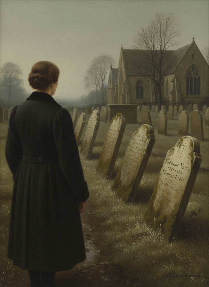 lingered. Egg read the names on the tombstones.