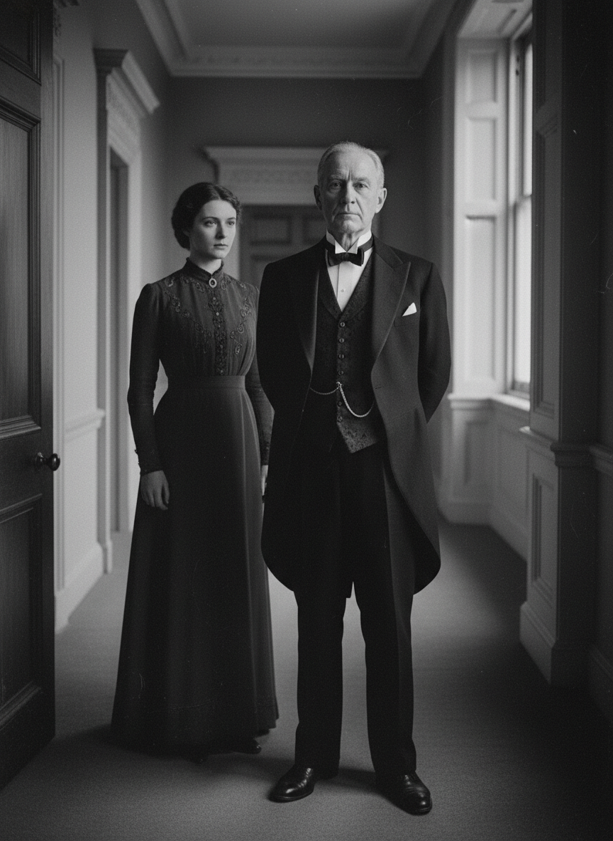 "First the butler, EUis, then Miss Wills.