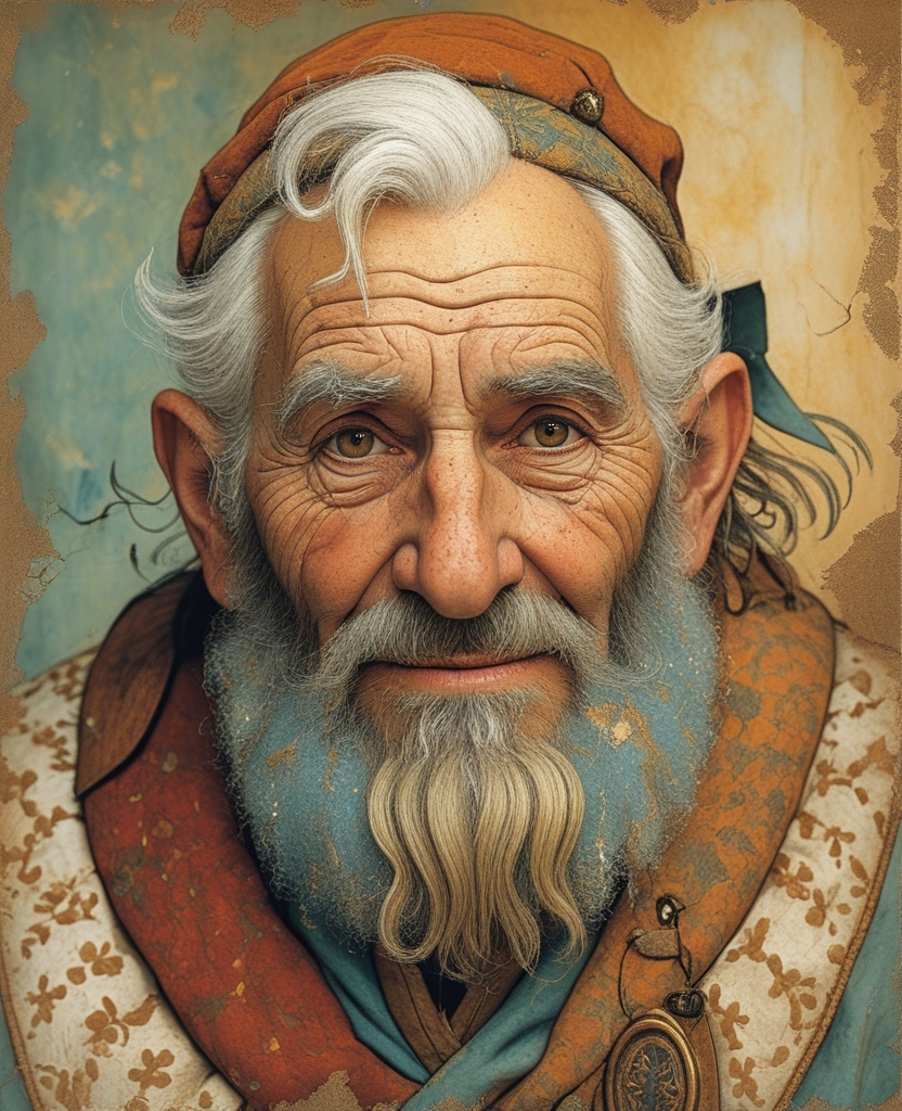 Jezmi Agha was a dwarf with bright, shining eyes who appeared to be at least seventy years old.