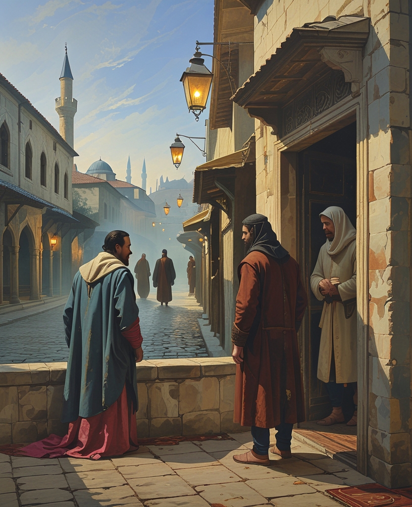 I fell quiet and from distant streets we could hear the Erzurumis screaming as they ran.