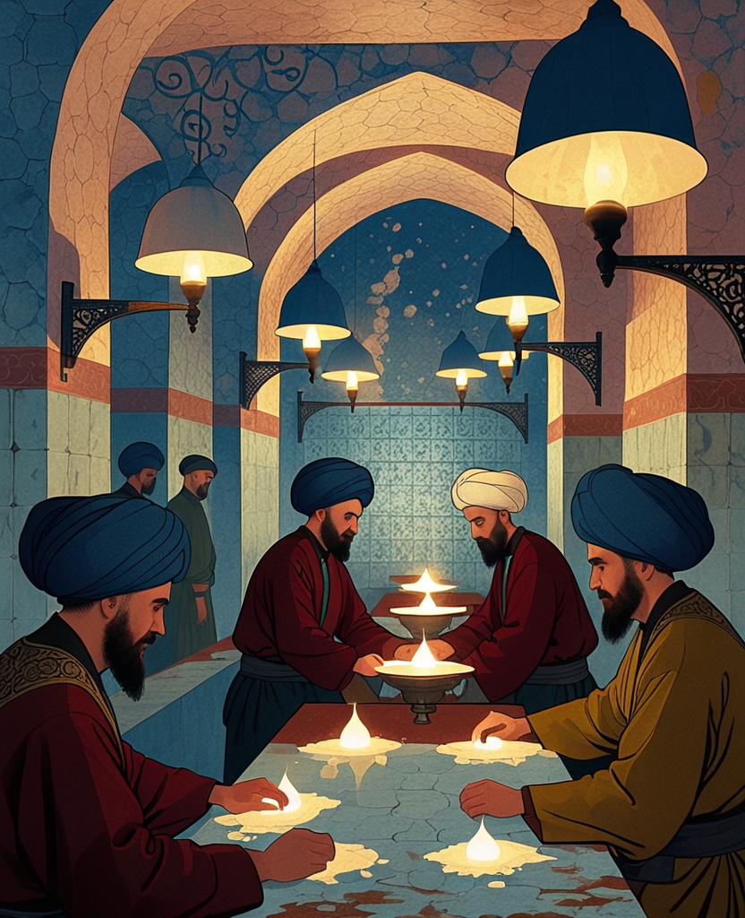These master artists, whose shadows roamed the walls like ghosts, were my brethren, and how I loved them!