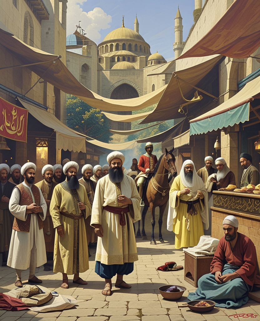 I drew a Sheikhulislam, a palace porter, a preacher, a Janissary, a dervish, a cavalryman, a judge, a liver seller, an executioner—executioners in the act of torture sold quite well—a beggar, a woman bound for the hamam, and an opium addict.