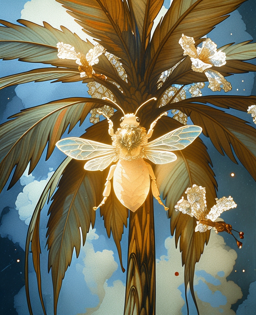 My soul, the size of a bee, was bathed in light, and it shuddered as it left my body and continued to tremble like mercury in Azrael’s palm.