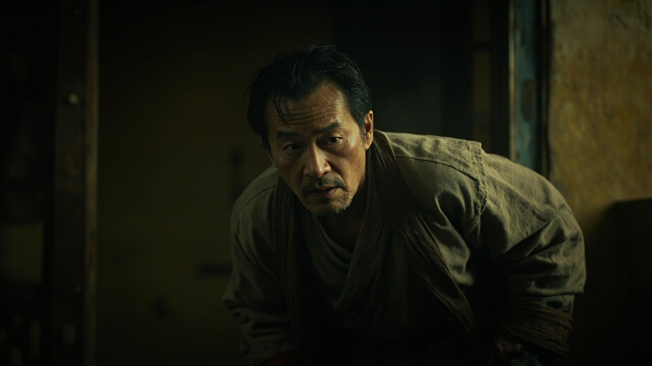 皮肤松弛、脸上长满痦子的店主被母亲的呼叫声惊动，拖拉着松松垮垮的身体，急匆匆地来到我们房间。