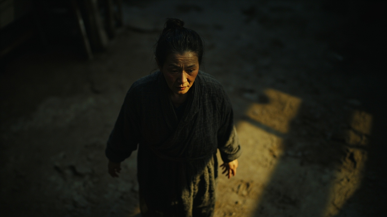 在那些河中洪水澎湃的日子里,每天夜里,母亲就在院子里一边转圈一边叹息。