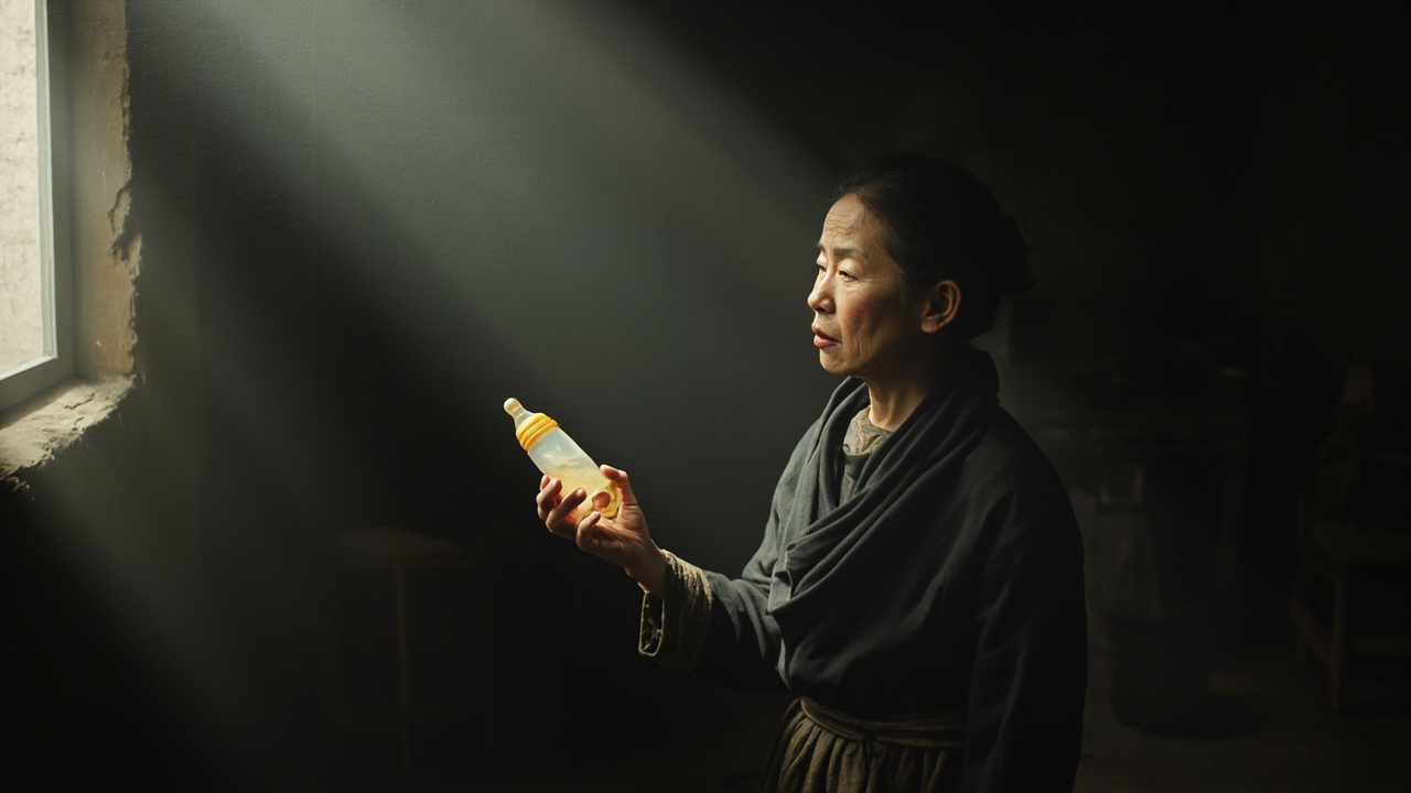 没有生命的乳胶奶头当然无法跟母亲的奶头--那是爱、那是诗、那是无限高远的天空和翻滚着金黄色麦浪的丰厚大地--相比,也无法跟奶山羊的硕大的、臃肿的、布满了雀斑的奶头--那是骚动的生命、是澎湃的激情--相比。