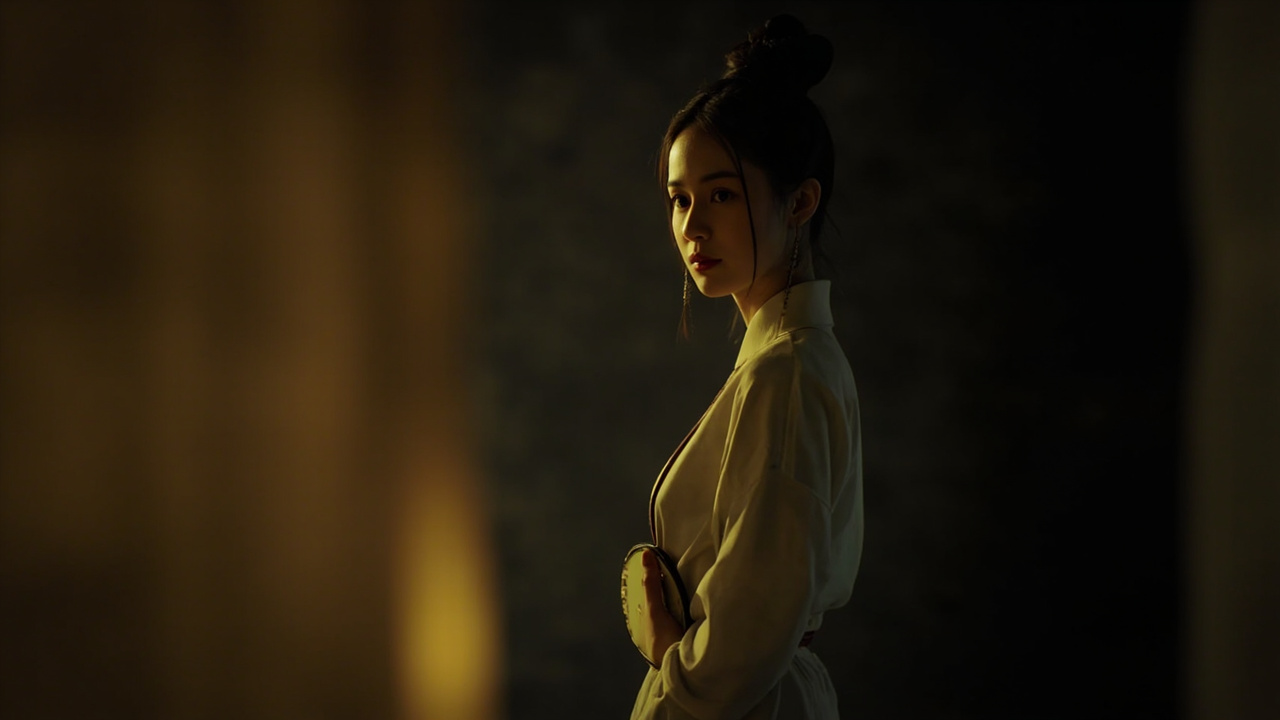 沙枣花把大镜子藏在腰里，像个成熟少妇一样念叨着：“粮子哥，粮子哥，你什么时候才能回来呢?”