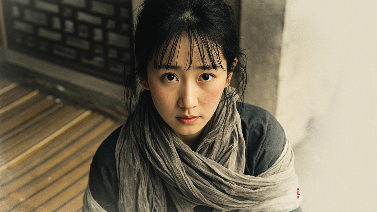 娘长叹一声,羞愧地望着他,好像在祈求谅解。