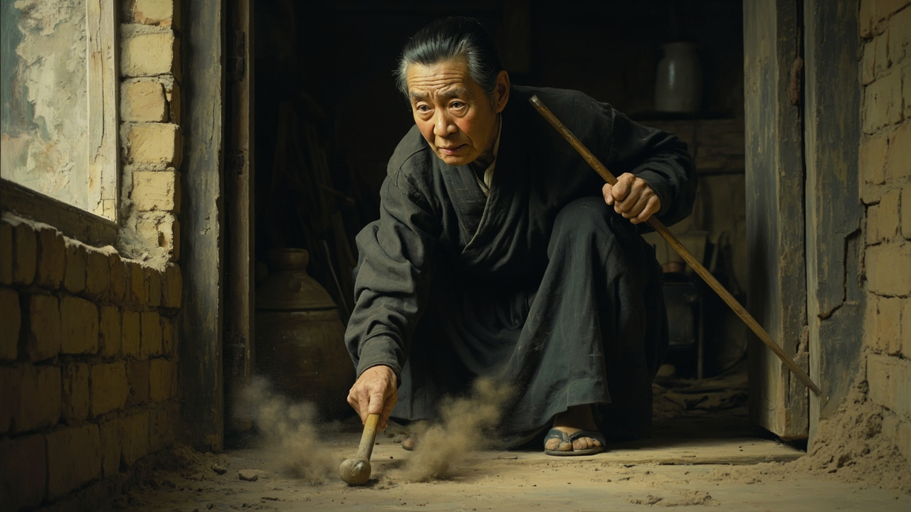 鹦鹉韩还想啰唆,母亲用拐棍愤怒地戳着地面,说:“鹦鹉,鹦鹉,你发发善心,行行好,拿上你的钱,快些走了吧!”