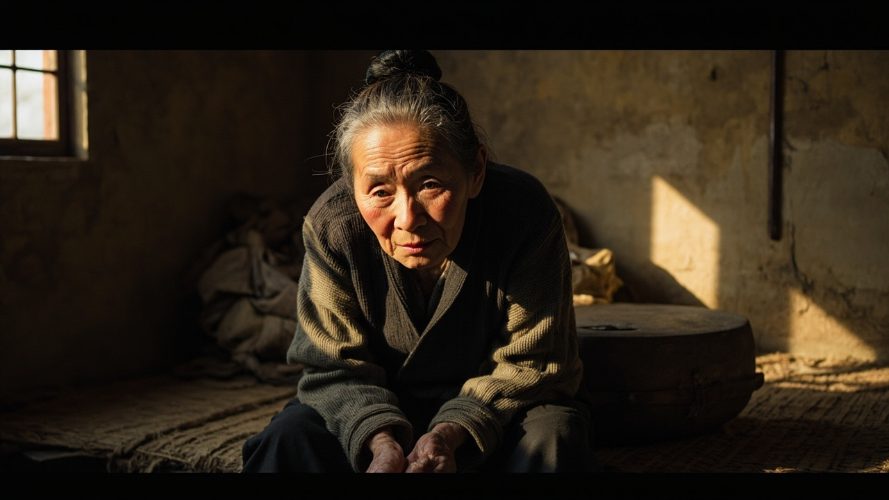 上官鲁氏稳如磐石,坐在炕上,说:“让你们的拖拉机从我身上压过去吧。”