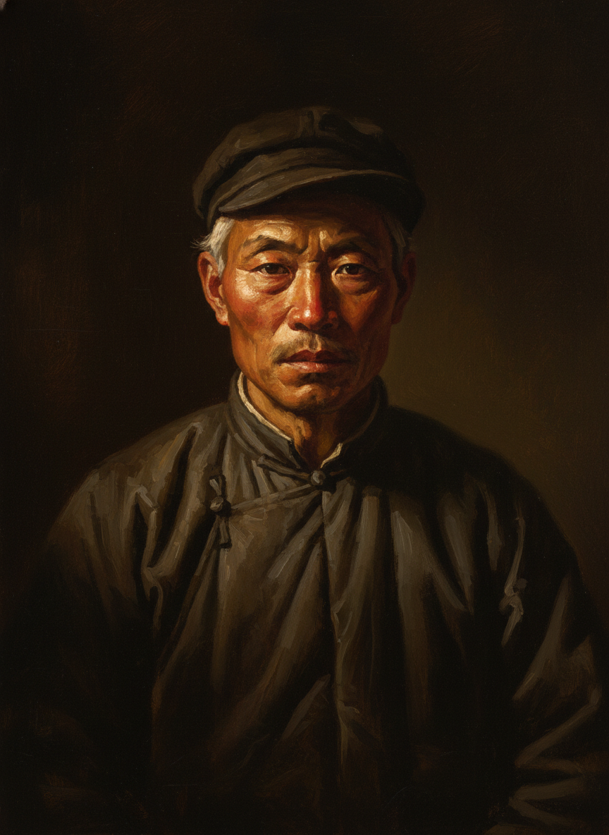 他的蓝眼红鼻和从帽沿下露出来的白毛,都无比清楚地被五乱看到了。