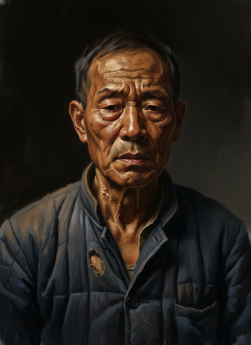 村中放牛的余四，脖子上生了一个疮，多年不愈，动辄流脓淌血，且奇痒难挨。