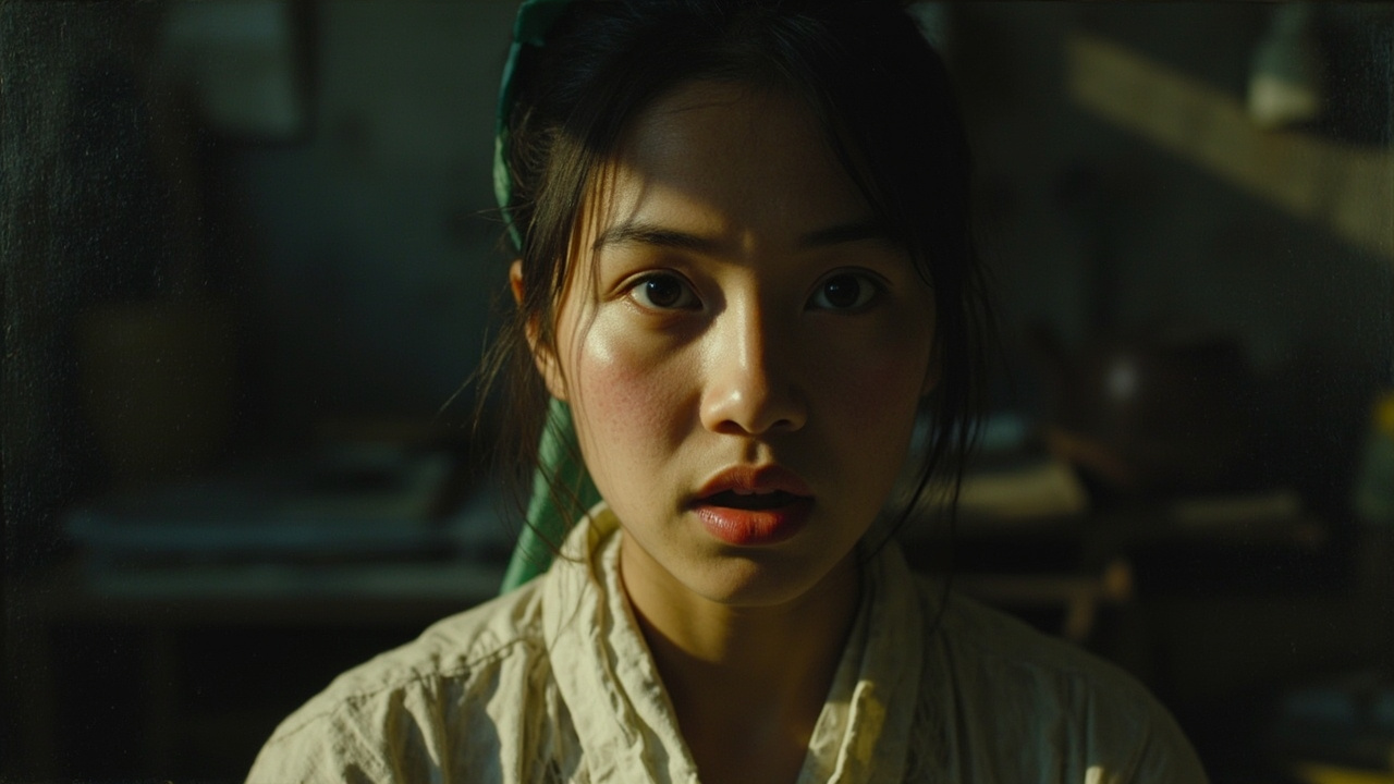 那黑皮肤女人惊讶地扬起修长的眉毛,善良和同情的皱纹在她的脸上像微风吹拂池塘漾起的细波一样久久没有消逝。