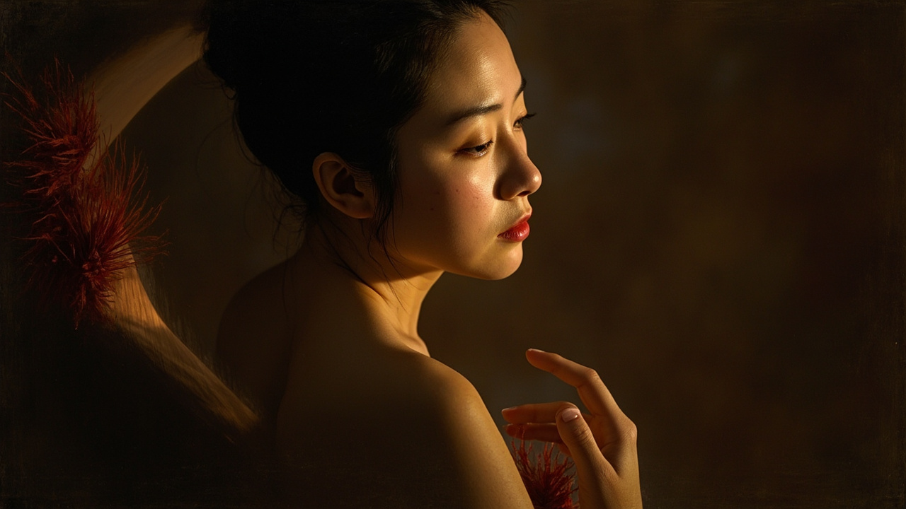 挥手之间，上官金童还发现这个女人腋窝里丛生着火红色硬毛，狐臭的气味就从那里放出来。
