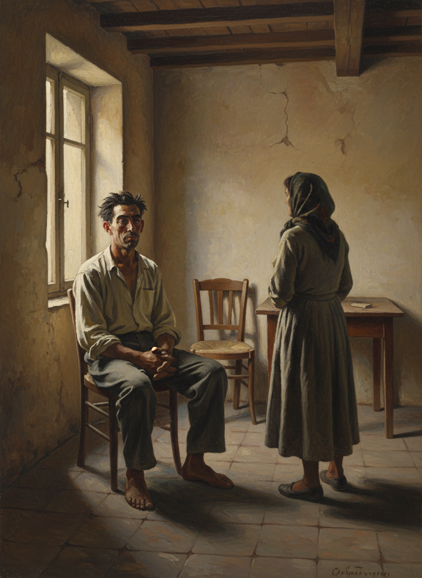 Le soir, Marie est venue me chercher et m'a demandé si je voulais me marier avec elle.