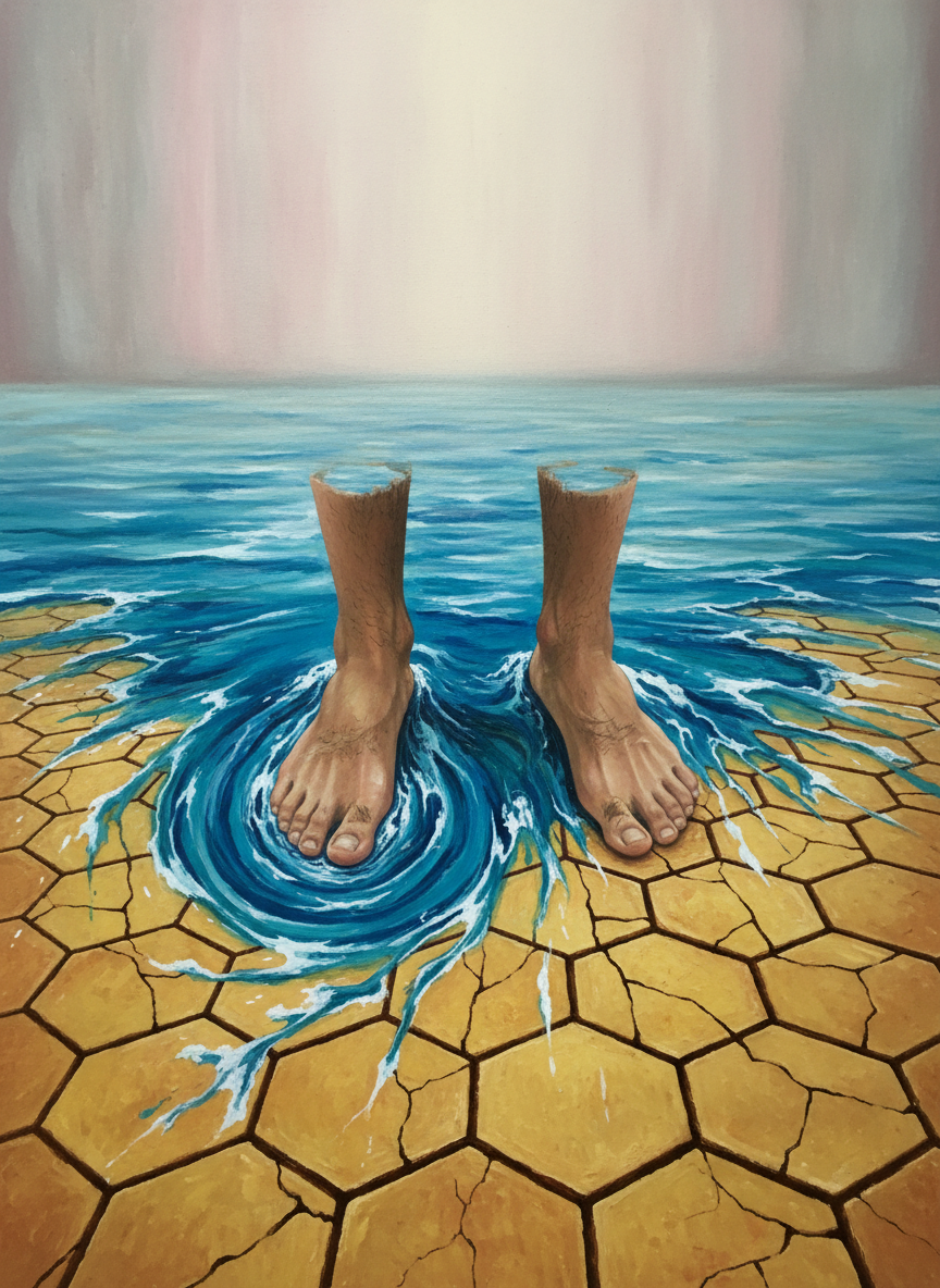 À imaginer le bruit des premières vagues sous la plante de mes pieds, l'entrée du corps dans l'eau et la délivrance que j'y trouvais, je sentais tout d'un coup combien les murs de ma prison étaient rapprochés.