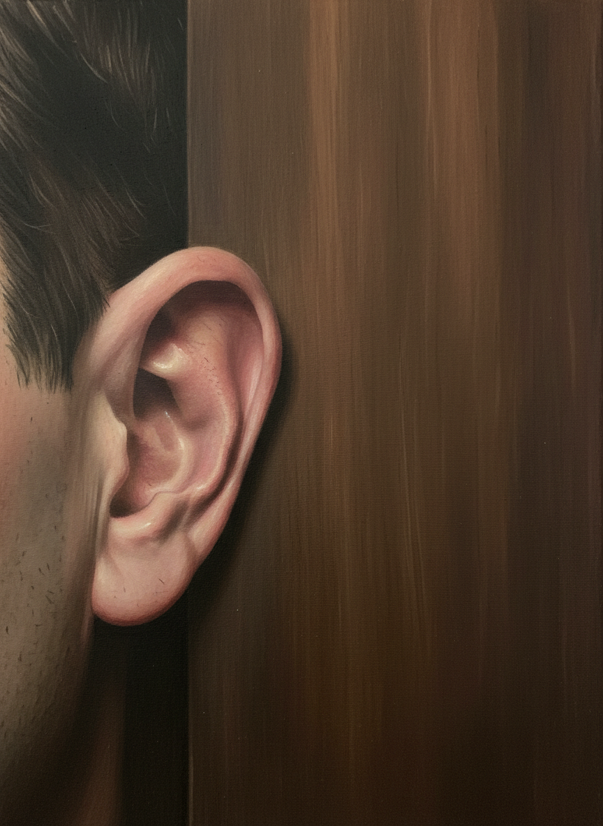 Même si le moindre glissement me jetait à la porte, même si, l'oreille collée au bois, j'attendais éperdument jusqu'à ce que j'entende ma propre respiration, effrayé de la trouver rauque et si pareille au râle d'un chien, au bout du compte mon cœur n'éclatait pas et j'avais encore gagné vingt-quatre heures.
